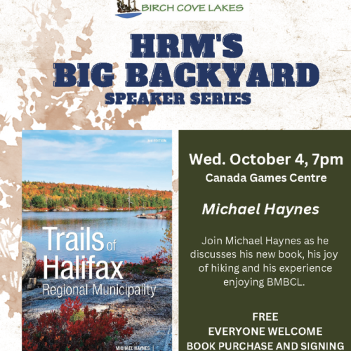 HRM’s Big Backyard Speaker Series